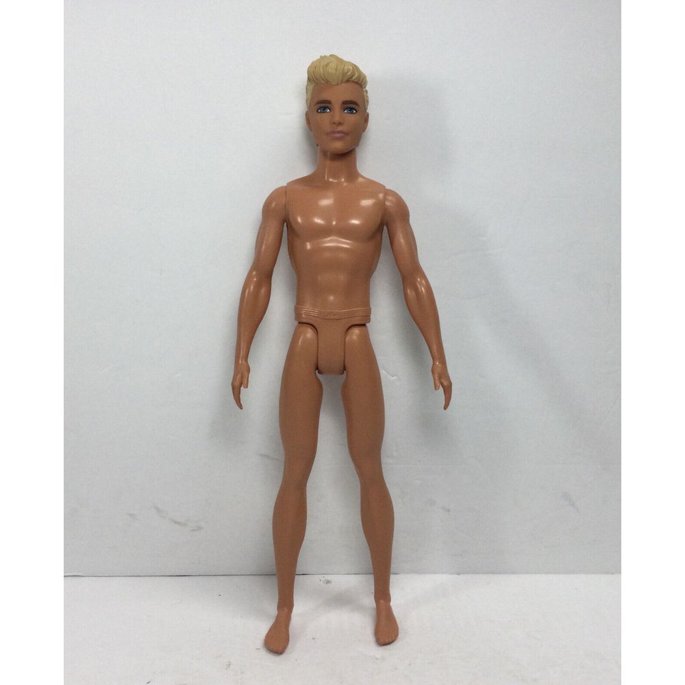 Barbie Ken Doll 2016 Fashionistas Molded Blonde Hair‎ Tan Skin Mattel